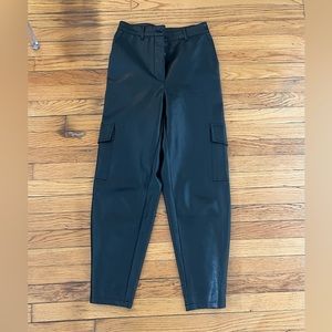 Wilfred (Aritizia) leather cargo pants